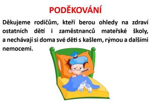 poděkování